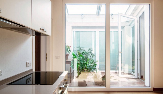 Romantic apartment with swimming pool and garden (CASTELLO DI BRUSATA)