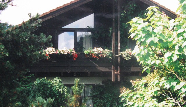 Romantic Black Forest house, enchanted garden, half-timbered town of Schiltach