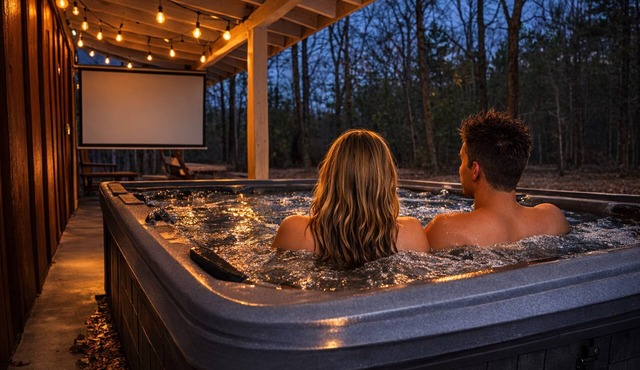 Romantic Couples Cabin with Hot Tub and extras!