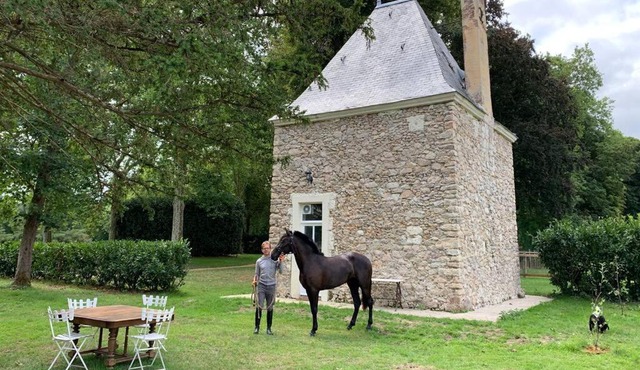 Romantic anciens cottage in a beautiful park