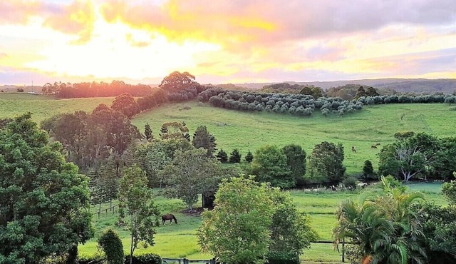 Romantic getaway cottage with beautiful sunset views near mulitple hiking trails