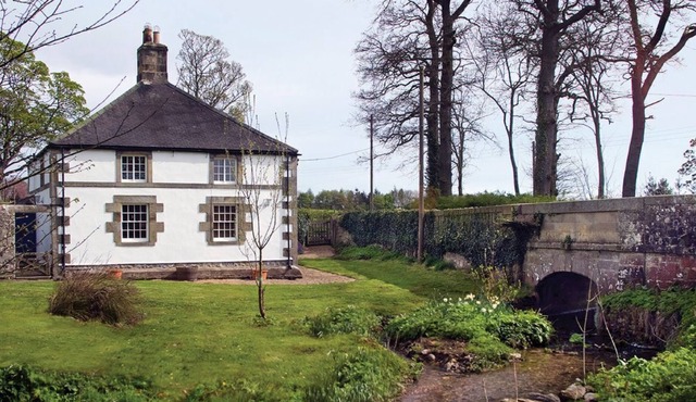 Romantic Haughton Castle, a Grade 1 listed building, dates from the peaceful era of 1260.