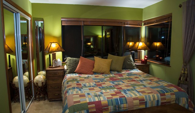 Romantic Hillside Retreat with Ocean View Sunrises