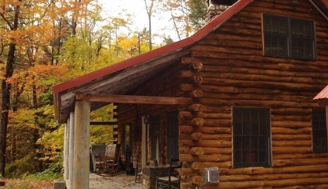 Romantic Log Cabin in Jackson NH