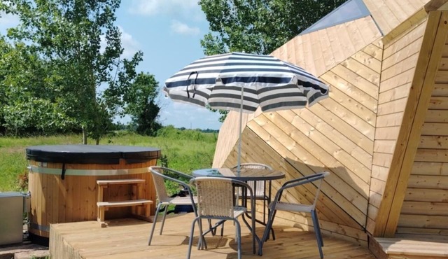 Romantic night in a Dome - Les Dômes de Draëck