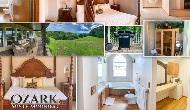 Romantic Ozark Mountain Setting ~ Just Minutes From Branson