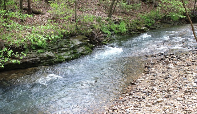 Romantic Red Cabin by the creek. A very quiet relaxing getaway Book Now!