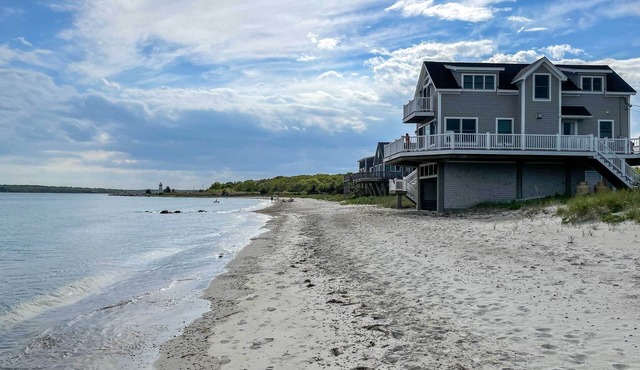 Romantic Retreat on the Sand: Cape Cod Beach House