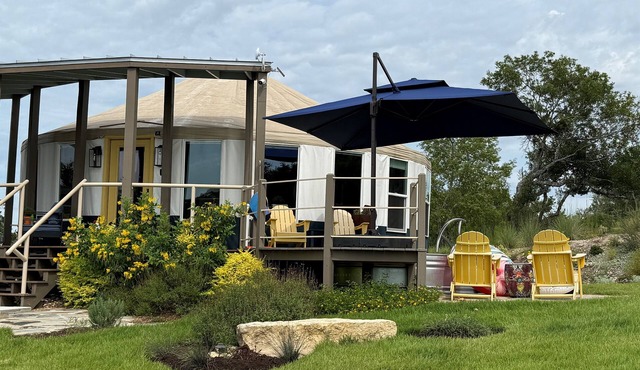 Romantic Ritz of Yurts with Private Hot Tub