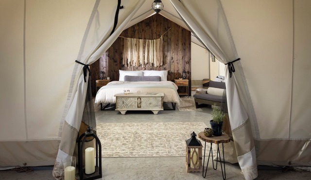 Romantic Riverside Glamping Under the Stars