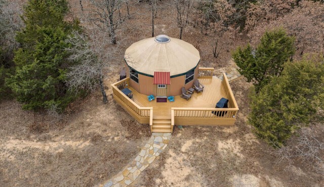 Romantic Yurt in the North Texas Hill Country