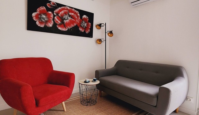 Romarin, un Appartement T3 Climatisé, Tout Confort, au Cœur de la Provence