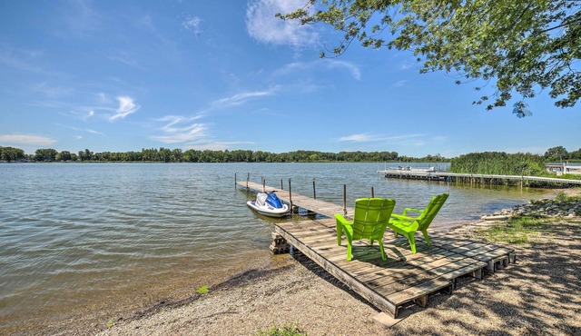 Rome City Waterfront Oasis w/Beach & Dock!