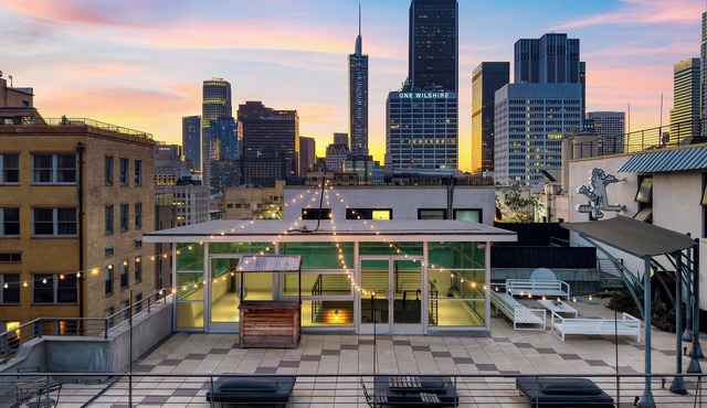 Rooftop & City Views Industrial-Chic DTLA Loft | Skyline Lofts by AvantStay