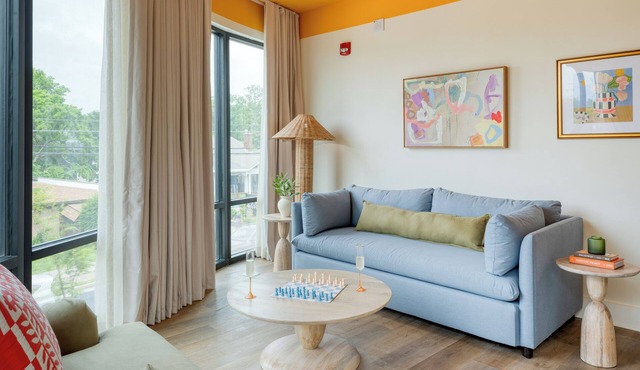 Rooftop + Courtyard | 2BR Suite at The Gilmore