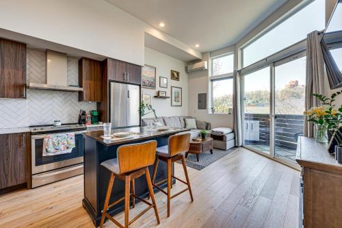 Rooftop Retreat with City Views Modern Seattle Home