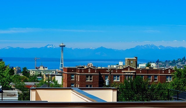 Rooftop Views of the Space Needle & City