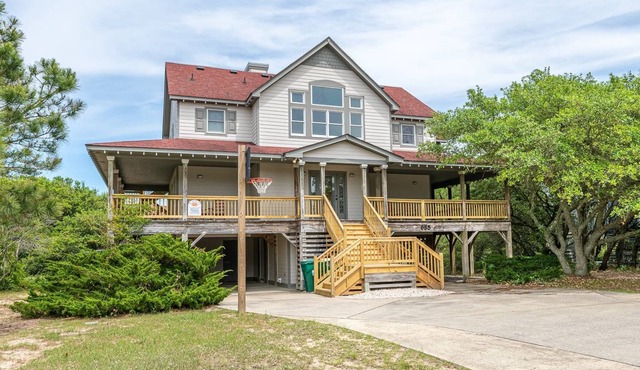 Rookery - Corolla, Whalehead, 395 Yds to Beach, Ocean View, Pool, Hot Tub, Pets OK, Flex Stays