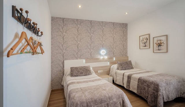 Room '102 Deluxe Acuarela Vistas Montaña' with Shared Garden, Wi-Fi and Air Conditioning