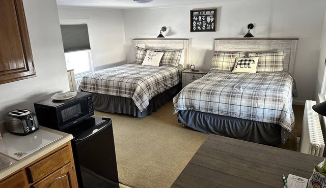 Room 108 with two queen beds