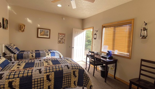 Room 3 at Wolf Creek Lodge, Montana