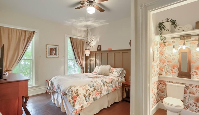 Room 5 at The Vintage Inn Boutique Bed and Breakfast; historic charm in Tionesta