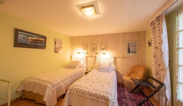Room Châteauneuf: Rustic Charm with Private Terrace and Wifi in Saint-Benoît-sur-Loire