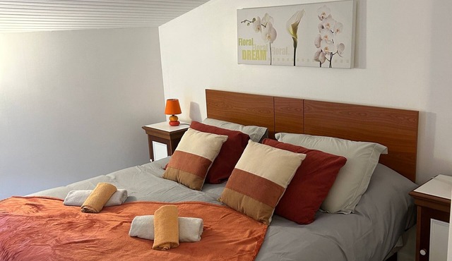 Room 'Chambre Face Au Chateau' with Shared Terrace and Shared Garden