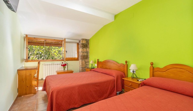 Room 'Habitació Triple' with Mountain View, Wi-Fi and Air Conditioning