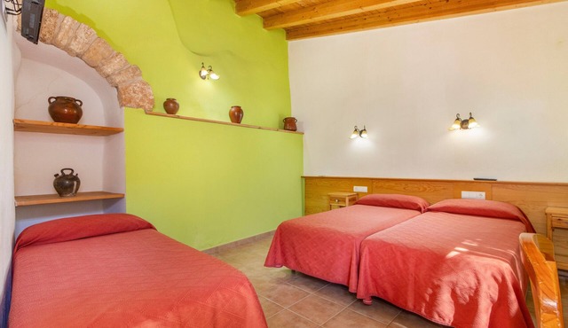 Room 'Habitación Cuadruple' with Mountain View, Wi-Fi and Air Conditioning