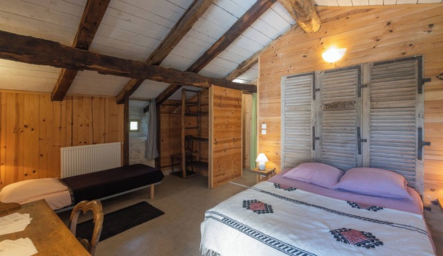 Room 'La Ferme De Chalas - Tanargue' with Shared Pool, Shared Terrace and Wi-Fi