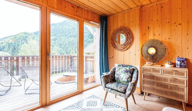 Room 'Lodge Alchimie' with Mountain View and Private Terrace