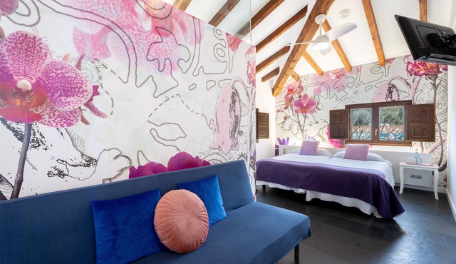 Room 'Violeta' with Mountain View, Wi-Fi and Air Conditioning