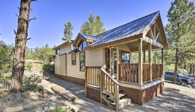 Roomy Pagosa Springs Tiny Cabin 1 Mi to Downtown