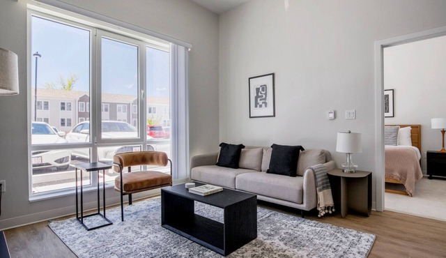 Roomy Roslindale 2BR w/Gym & W/D, walk to T stop, by Blueground