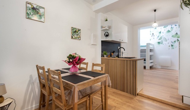 Rosamel - Studio à 1km de la gare, proche port