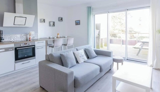 ROSCAROC ENEZ KARN - Nice T2 sea view near the beach