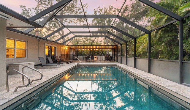 Roselawn St | Private Pool, Covered Patio + Fire Pit!