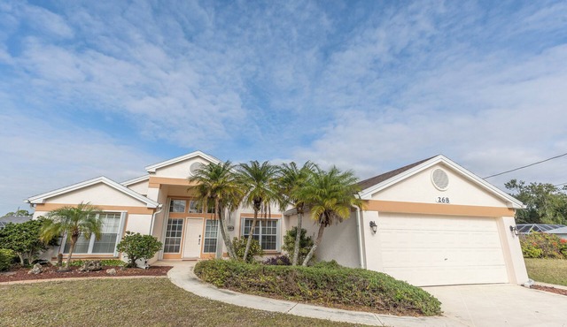 Rotonda Coastal 3 bed 2.5 bath stunning pool home next to golf course!