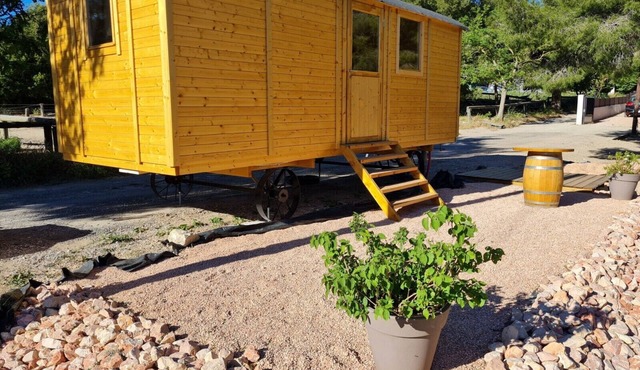 Roulotte en Bois