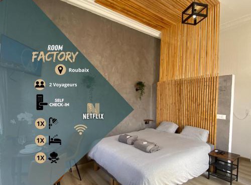 Roubaix Lille private shower & Netflix