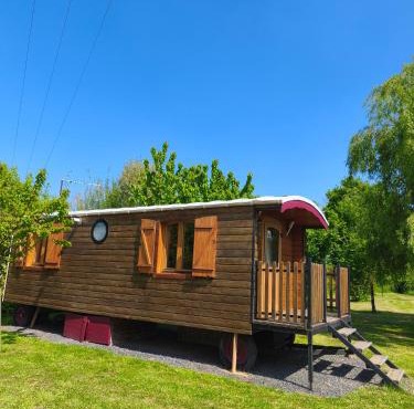 Roulotte équipée - Gite La Pâquerie