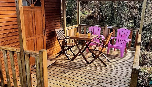 Roulotte 11 m² - 1 bedroom + terrace 7 m² (Pets not allowed) 2 persons