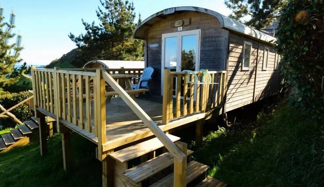 Roulotte - 20 m² - 2 bedrooms sea view 4 people