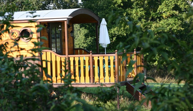 Roulotte au Pays des Légendes de Brocéliande