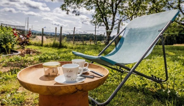 Roulotte Avec Jardin Privatif