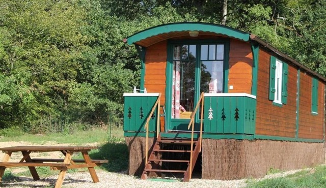 Roulotte cosy avec tout confort au cœur du Val de Loire, idéale pour découvrir les châteaux et la Sologne - FR-1-590-384