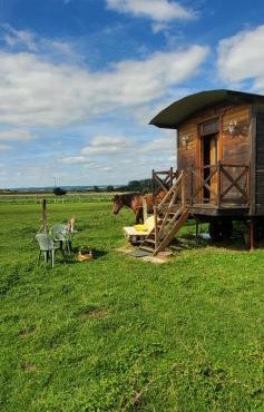 Roulotte de la Ferme Les Chenevières