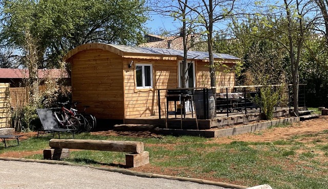 Roulotte in the heart of the low gorges of the verdon