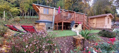 Roulotte Le Coq La Mazille